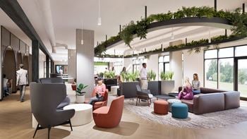 Community lounge + co-working space